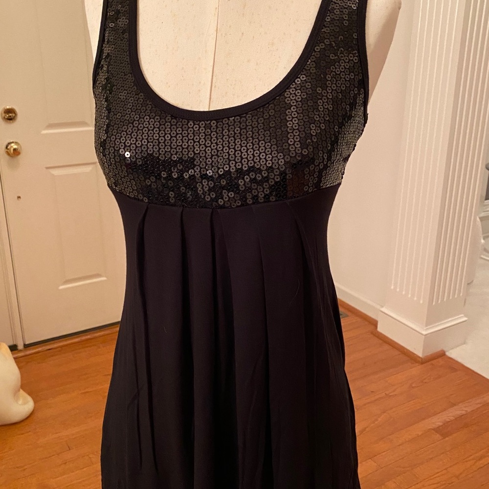 COPY - Black Sequin Tank